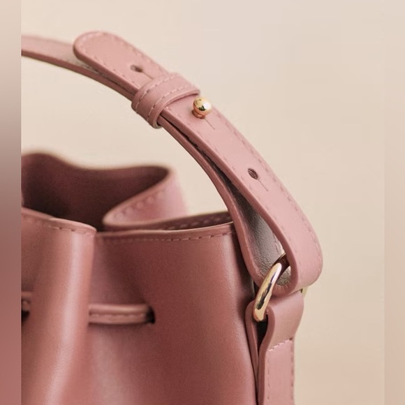 *NWT* Sézane Farrow Mini Bag in Rosewood - Picture 2 of 9